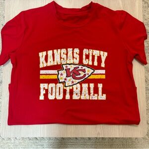 Kansas City Football Red T-Shirt
